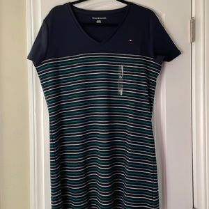 NWT Tommy Hilfiger Cotton T-Shirt Dress Size XL